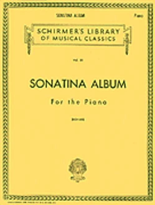 Sonatina Album for the Piano (Schirmer's Library of Musical Classics Vol. 51) for Intermediate to Advanced Piano