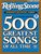 Selections from Rolling Stone Magazine's 500 Greatest Songs of All Time Instrumental Solos, Volume 2, Level 2-3 for Clarinet (Book/CD Set)