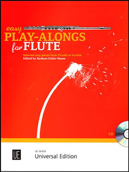 Easy Play-Alongs for Flute by Barbara Gisler-Haase (Book/CD Set)