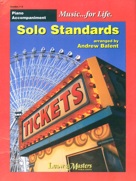 Music... for Life: Solo Standards Piano Accompaniment, Grades 1-2 by Andrew Balent