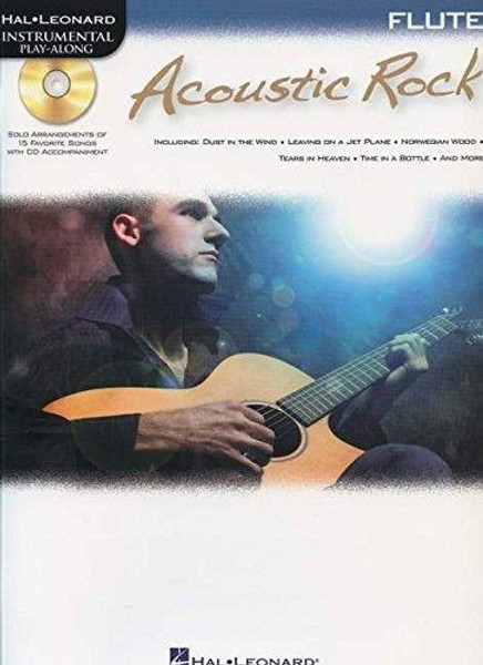Hal Leonard Instrumental Play-Along for Flute - Acoustic Rock (Book/CD Set)