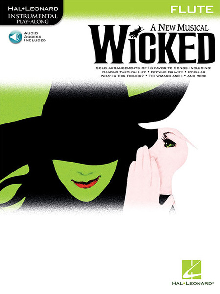 Hal Leonard Instrumental Play-Along for Flute - Wicked: A New Musical (with Audio Access)