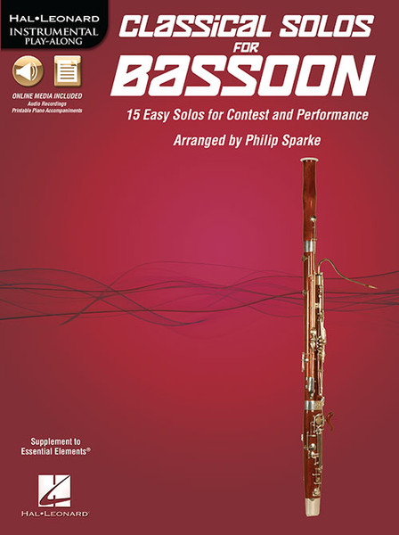 Hal Leonard Instrumental Play-Along - Classical Solos for Bassoon by Philip Sparke (Book/CD Set)