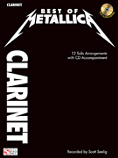 Best of Metallica for Clarinet (Book/CD Set)