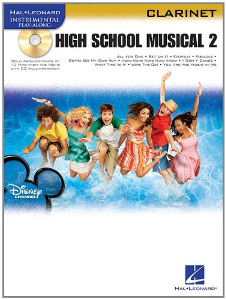 Hal Leonard Instrumental Play-Along for Clarinet - High School Musical 2 (Book/CD Set)