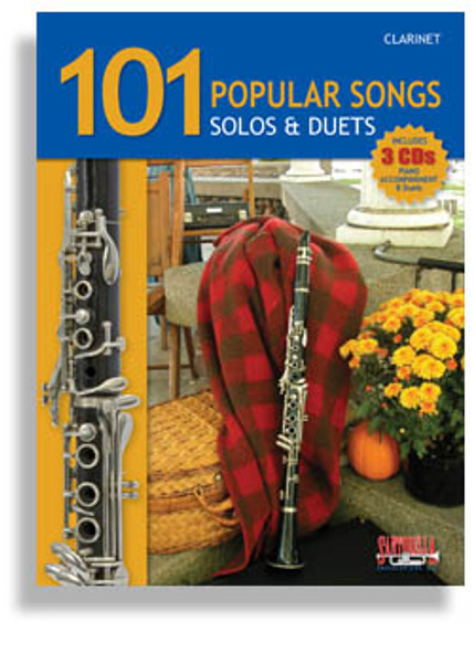 101 Popular Songs Solos & Duets for Clarinet (Book/CD Set)