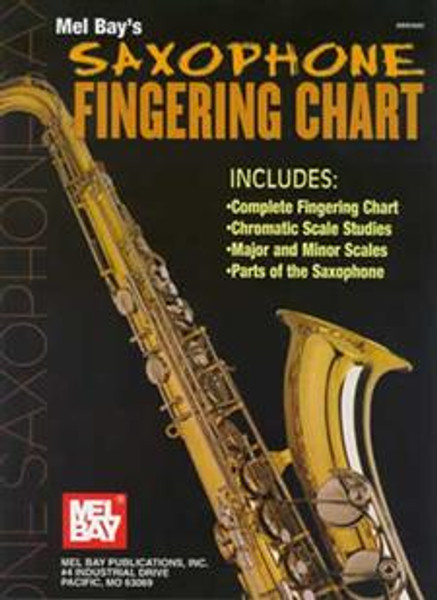 Mel Bay's Saxophone Fingering Chart