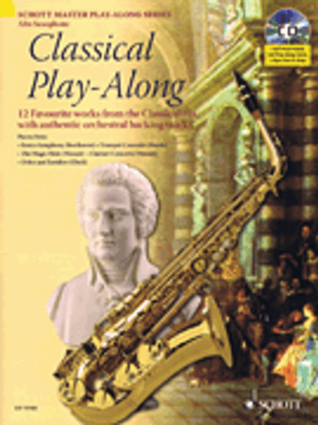 Schott Master Play-Along - Classical Play-Along for Alto Saxophone (Book/CD Set)