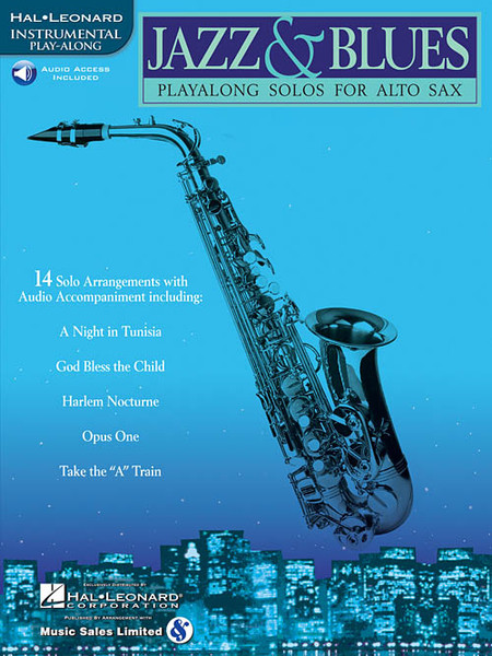 Hal Leonard Instrumental Play-Along: Jazz & Blues (Audio Access Included) - Alto Saxophone