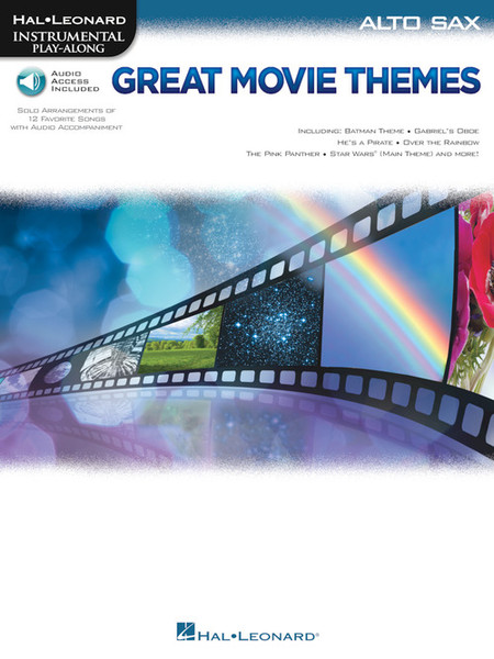 Hal Leonard Instrumental Play-Along for Alto Sax - Great Movie Themes (with Audio Access)