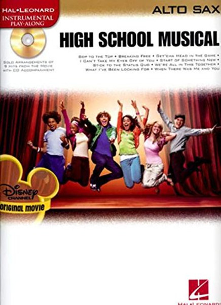 Hal Leonard Instrumental Play-Along for Alto Sax - High School Musical (Book/CD Set)