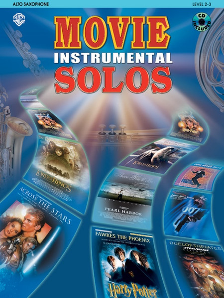 Movie Instrumental Solos, Level 2-3 for Alto Saxophone (Book/CD Set)