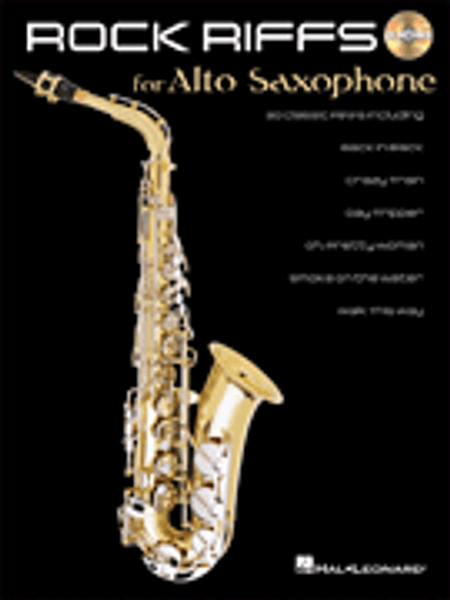 Rock Riffs for Alto Saxophone (Book/CD Set)