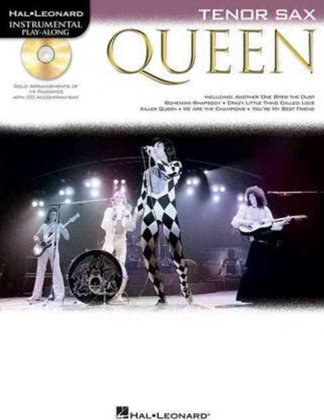 Hal Leonard Instrumental Play-Along for Tenor Sax - Queen (Book/Audio Access Included)