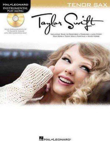 Hal Leonard Instrumental Play-Along for Tenor Sax - Taylor Swift, 1st Edition (Book/CD Set)