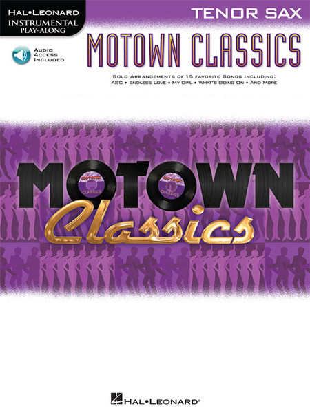 Hal Leonard Instrumental Play-Along for Tenor Sax - Motown Classics (Book/CD Set)