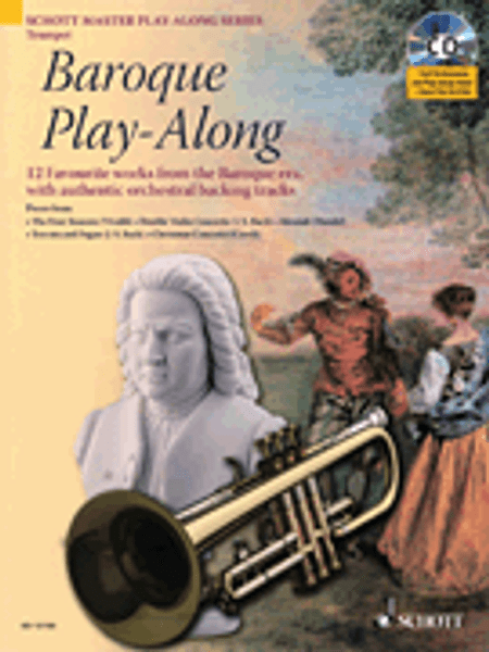 Schott Master Play-Along Series - Baroque Play-Along for Trumpet (Book/CD Set)