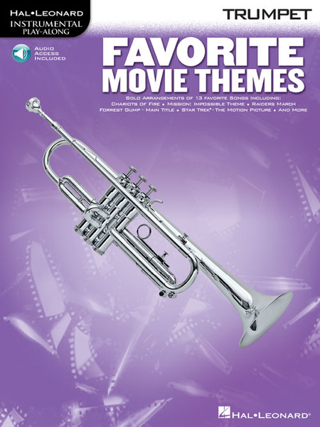 Hal Leonard Instrumental Play-Along for Trumpet - Favorite Movie Themes (with Audio Access)