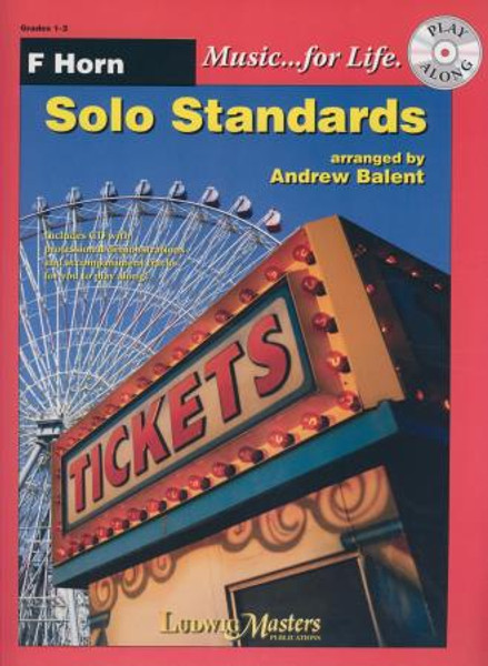 Music... for Life: Solo Standards for F Horn, Grades 1-2 by Andrew Balent (Book/CD Set)