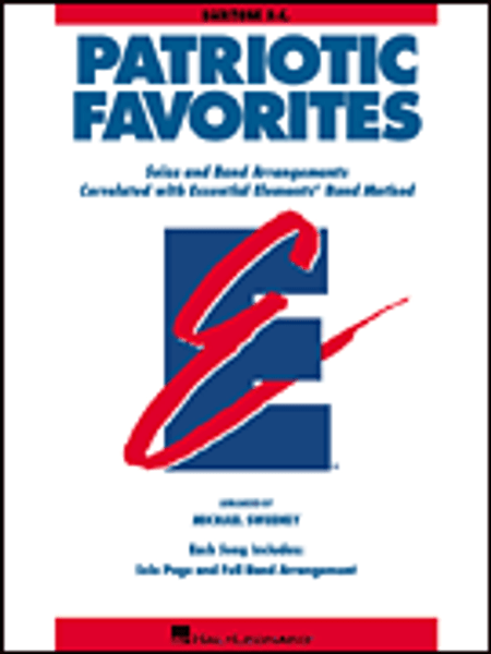 Essential Elements: Patriotic Favorites for Baritone B.C. by Michael Sweeney