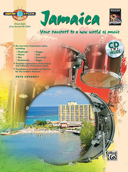 Drum Atlas: Jamaica for Snare Drum by Pete Sweeney (Book/CD Set)