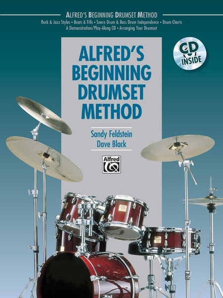 Alfred's Beginning Drumset Method by Sandy Feldstein & Dave Black (Book/Online Access Included)