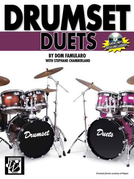Drumset Duets by Dom Famularo & Stephane Chamberland (Book/CD Set)