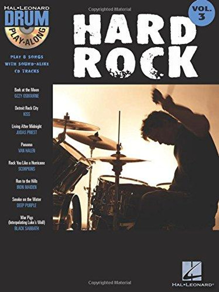 Hal Leonard Drum Play-Along Vol. 3 - Hard Rock (audio access included)