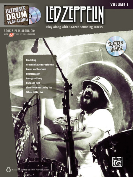 Ultimate Drum Play-Along - Led Zeppelin, Volume 1 (Book/Online Access Set)