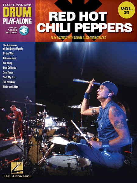 Hal Leonard Drum Play-Along Vol. 31 - Red Hot Chili Peppers (Book/CD Set)