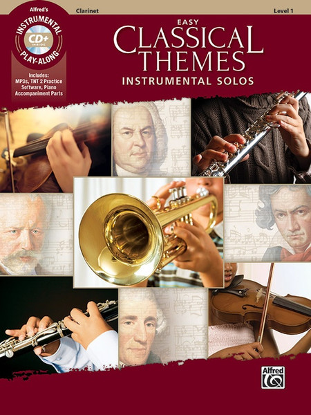 Easy Classical Themes - Clarinet Book & CD