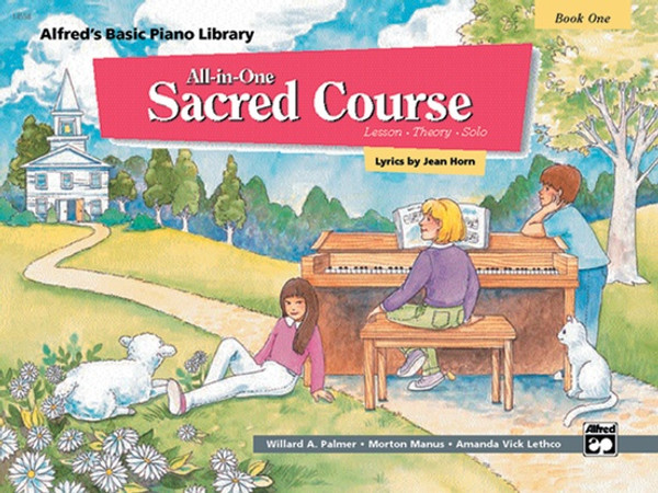 Alfred's Basic Piano Library: All-in-One Sacred Course, Book 1