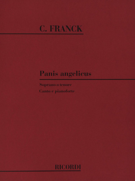Franck - Panis Angelicus Single Sheet for High Voice / Piano Solo