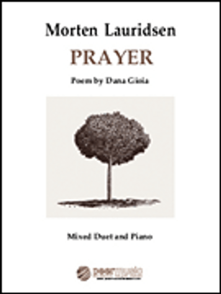 Prayer Single Sheet for Mixed Vocal Duet w/ Piano