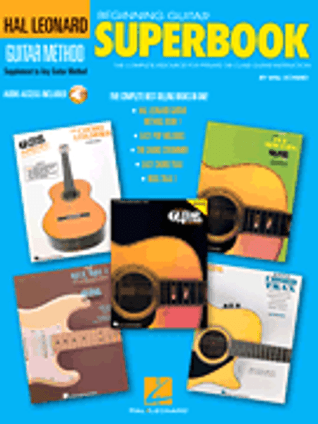 Hal Leonard Guitar Method - Beginning Guitar Superbook by Will Schmid (Book/CD Set)