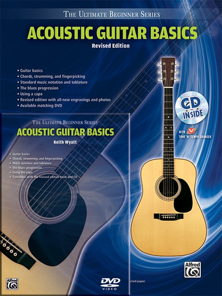 The Ultimate Beginner Series: Acoustic Guitar Basics, Revised Edition (Book/DVD/CD Set)