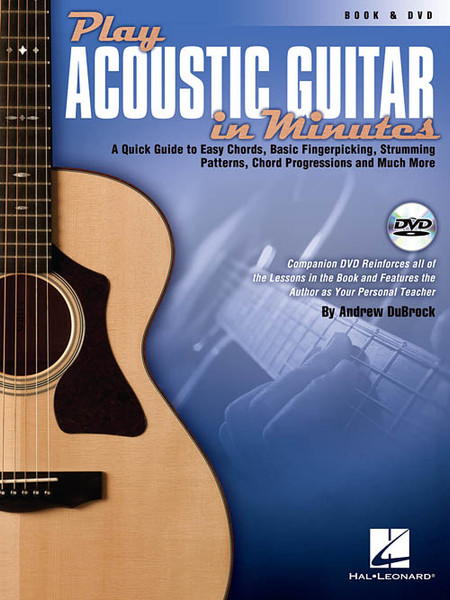 Play Acoustic Guitar in Minutes (Book/Video Access Included)