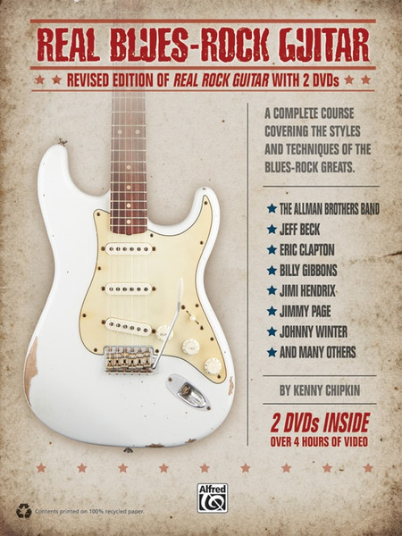 Real Blues-Rock Guitar, Revised Edition (Book/DVD Set) by Kenny Chipkin