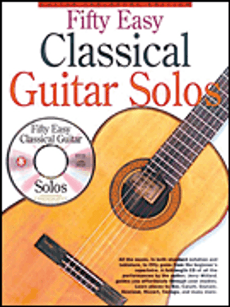 Fifty Easy Classical Guitar Solos (Book/CD Set) - Guitar Tablature Edition