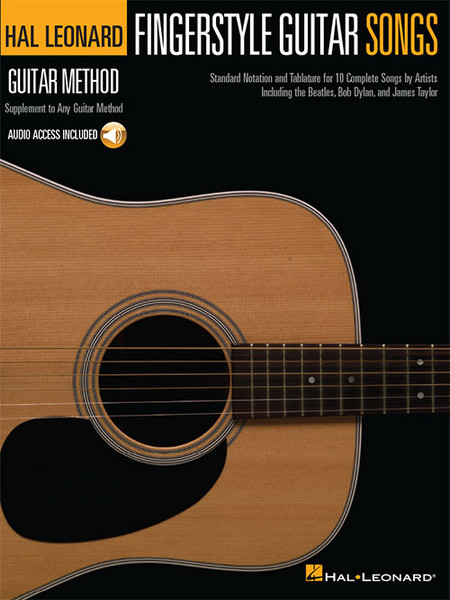 Hal Leonard Guitar Method - Fingerstyle Guitar Songs (with Audio Access)