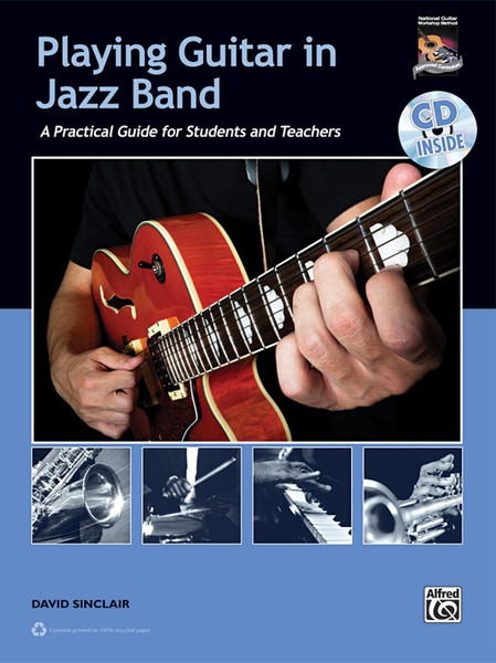 Playing Guitar in Jazz Band (Book/CD Set) by David Sinclair