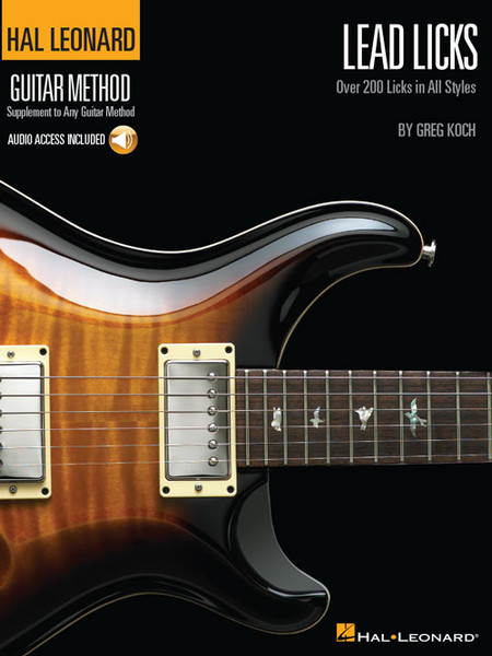 Hal Leonard Guitar Method - Lead Licks (with Audio Access) by Greg Koch