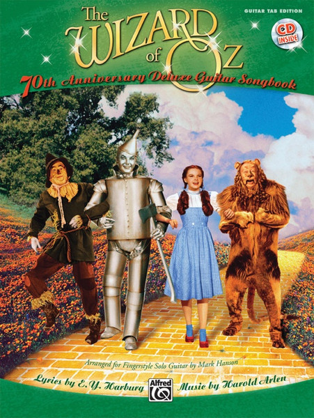 The Wizard of Oz: 70th Anniversary Deluxe Guitar Songbook (Book/CD Set)