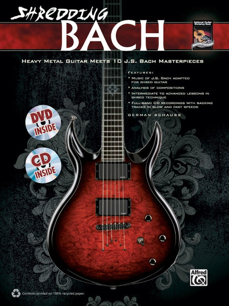 Shredding Bach (Book with Online Video & Audio Access) for Guitar