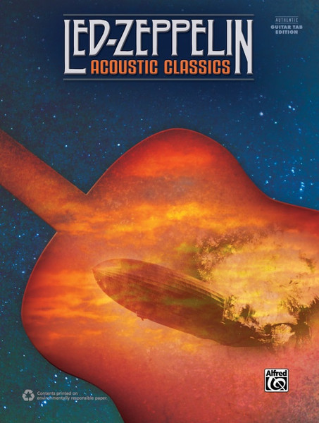 Led Zeppelin Acoustic Classics in Authentic Guitar Tab Edition