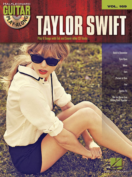 Taylor Swift -- Hal Leonard Guitar Play-Along Volume 169 (Book/CD Set)