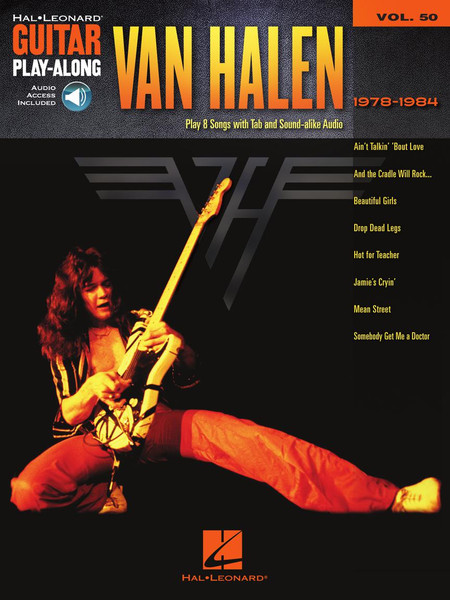 Van Halen - 1978-1984 -- Hal Leonard Guitar Play-Along Volume 50 (Book/Audio Access Included)