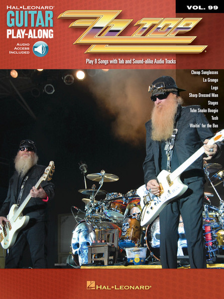 ZZ Top -- Hal Leonard Guitar Play-Along Volume 99 (with Audio Access)