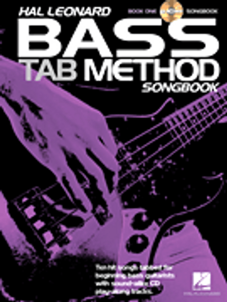 Hal Leonard Bass Tab Method: Songbook, Book 1 (Book/CD Set)