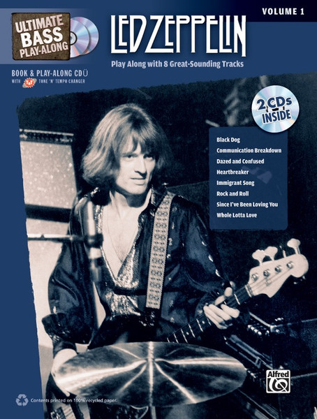 Led Zeppelin, Volume 1 -- Ultimate Bass Play-Along (Book/CD Set)